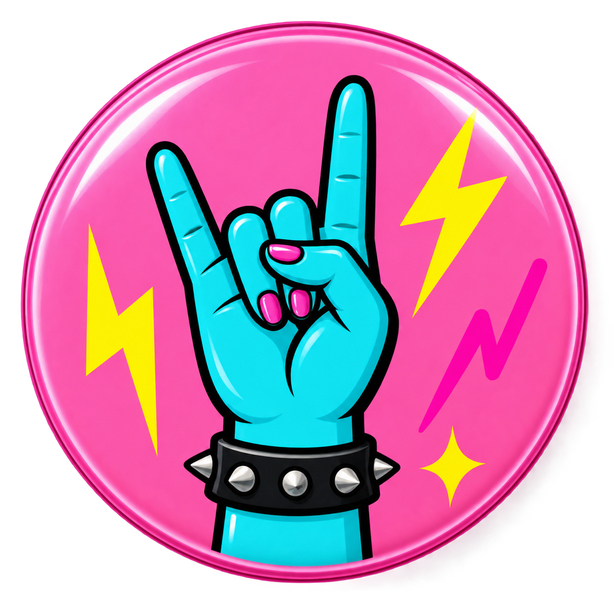 Pack 4 Pins Retro Club 80 💿